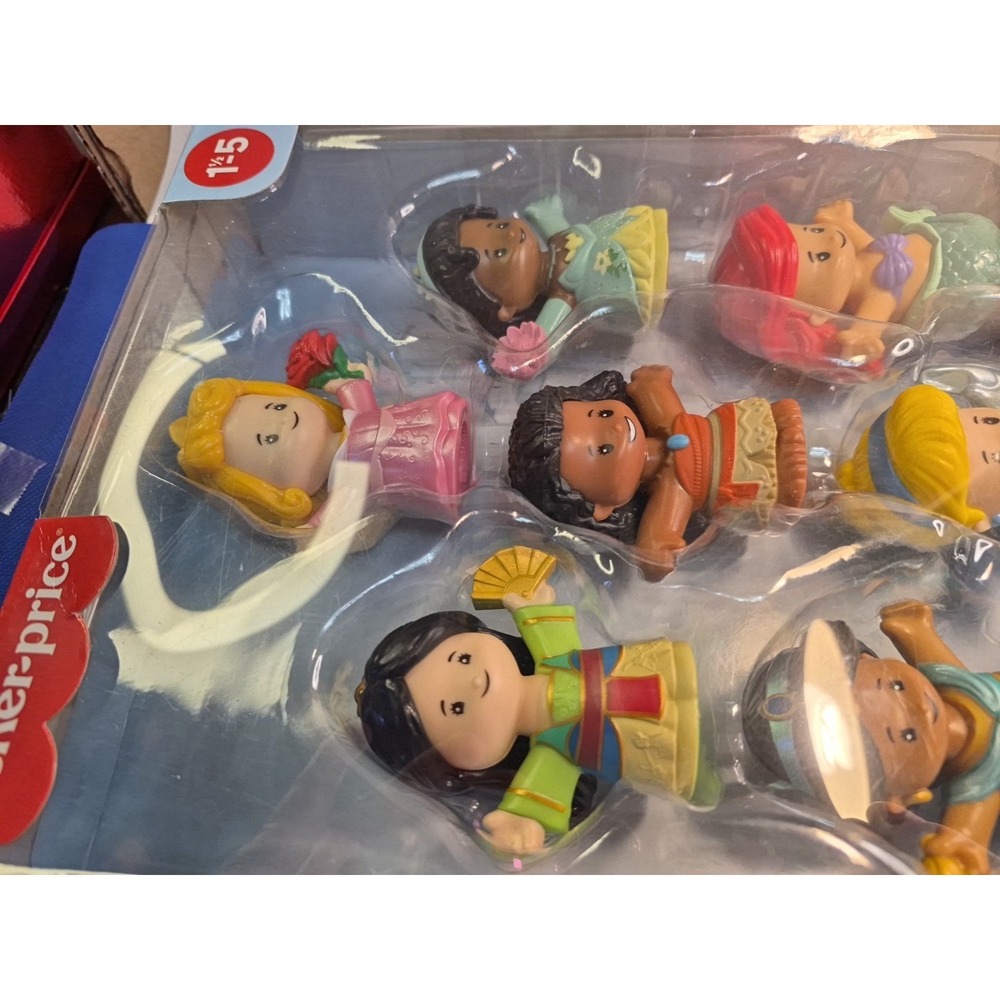Fisher-Price Little People Disney Princess 7-Figure Set Read Description New - Picture 3 of 14